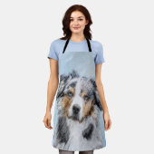 Tablier Peinture de berger américaine miniature - Chien Ar (Porté)