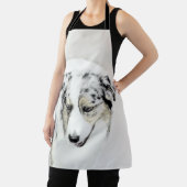 Tablier Peinture de berger australien - Art original de ch (Insitu)