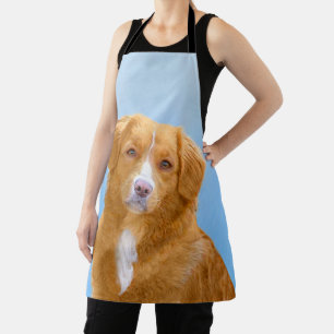 Tablier Peinture de chien Retriever de Tolling de Canard d