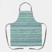 Tablier Peinture de l'herbe de mer Motif nautique sur tout (Recto)