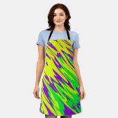 Tablier Peinture de pulvérisation Mardi Gras (Porté)