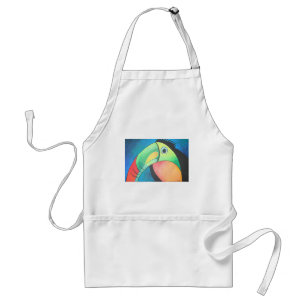 Tablier Peinture dessinée Toucan Childlike
