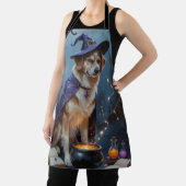 Tablier Peinture d'Halloween fantaisiste (Insitu)