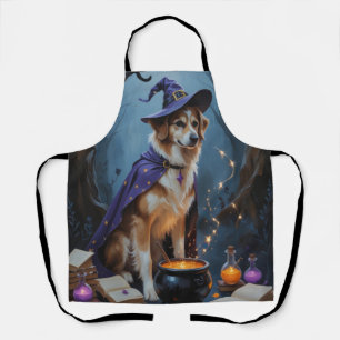 Tablier Peinture d'Halloween fantaisiste de berger anatoli