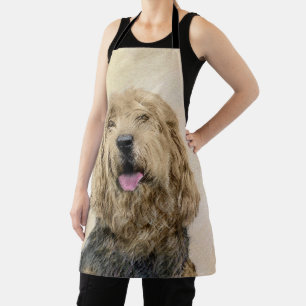 Tablier Peinture d'Otterhound - Joli art original de chien