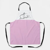 Tablier Peinture enfant Bison d'eau Chinois Ox Nouvel An A (Recto)