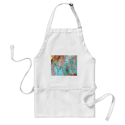 Tablier Peinture florale (Devant)
