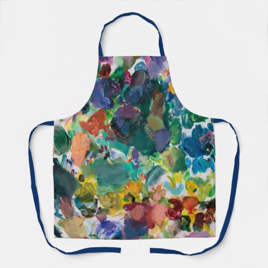 Tablier Peinture Palette d'angle un (Recto)