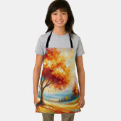 Tablier Peinture Paysagère Aux Couleurs Lumineuses-96771 (Insitu)