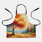 Tablier Peinture Paysagère Aux Couleurs Lumineuses-96771 (Recto)