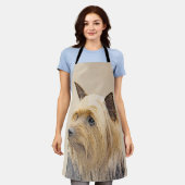 Tablier Peinture Silky Terrier - Cute Original Chien Art (Porté)