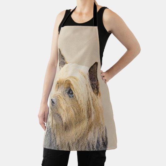 Tablier Peinture Silky Terrier - Cute Original Chien Art (Insitu)