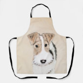 Tablier Peinture Terrier de Renard de fil - Cute Original (Recto)