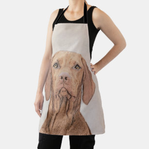 Tablier Peinture Vizsla - Jolie illustration originale de 