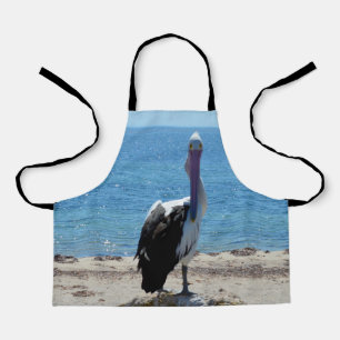 Tablier Pelican Avec Le Look, Enfants Plein Imprimé Tablie