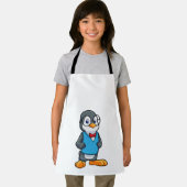 Tablier Penguin as Nerd with Glasses (Insitu)