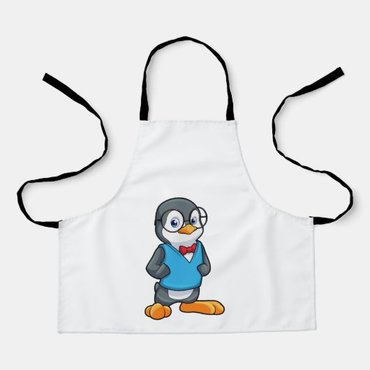 Tablier Penguin as Nerd with Glasses (Recto)