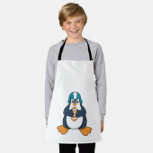 Tablier Penguin de football (Porté)
