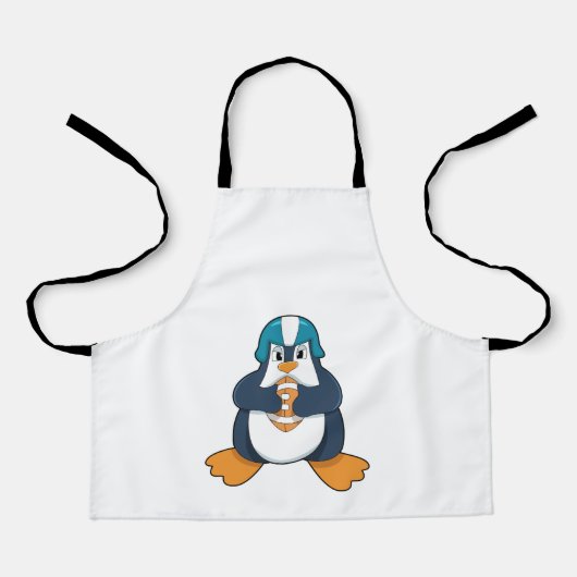 Tablier Penguin de football (Recto)