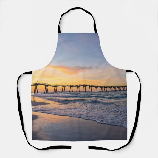 Tablier Pensacola Pier Plage Sunrise Apron (Recto)