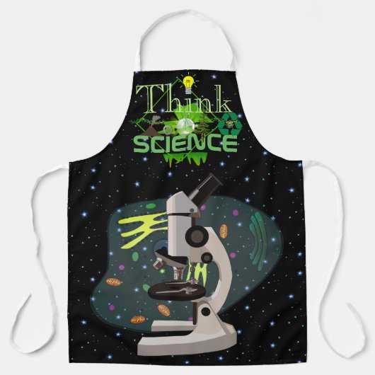 Tablier Penser la microbiologie scientifique (Recto)