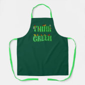 Tablier penser vert (Recto)