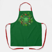 Tablier Pentacle sur Holly Wreath (Recto)