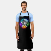 Tablier pentagramme du Wiccan (Porté)