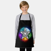 Tablier pentagramme du Wiccan (Porté)