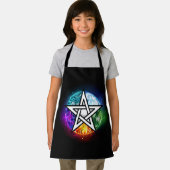 Tablier pentagramme du Wiccan (Insitu)