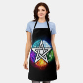 Tablier pentagramme wiccan (Porté)