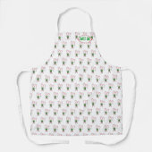 Tablier Peppermint Candy Canes Christmas (Recto)