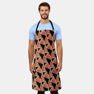 Tablier Pepperoni Pizza Motif