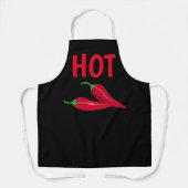 TABLIER PEPPERS CHAUDS WIFI CUISINE HOTTIE APRON (Recto)