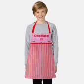 Tablier Peppers Kitchen Helper - Barbeque Time Apron (Porté)