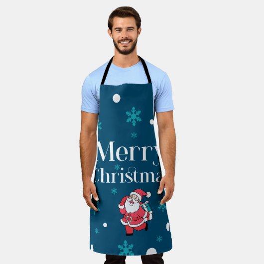 Tablier Père Noël (Porté)