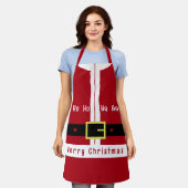 Tablier Père Noël Apron Drôle cadeau de Noël (Porté)