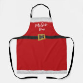 Tablier Père Noël Christmas Apron Mme Claus (Recto)