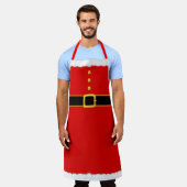 Tablier Père Noël de Noël moderne (Porté)