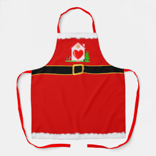 Tablier Père Noël de Noël moderne