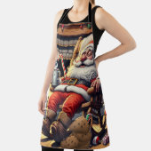 Tablier Père Noël dort Noël (Insitu)