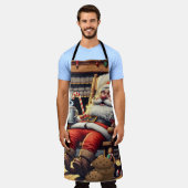 Tablier Père Noël dort Noël (Porté)