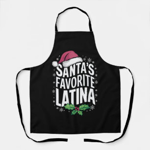 Tablier Père Noël Favori Noël latin Noël latina Noël laid