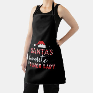 Tablier Père Noël Favorite Déjeuner Dame