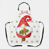 Tablier Père Noël Gnome (Recto)