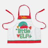 Tablier Père Noël Helper Elf Kid's Christmas Aprons (Recto)