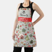 Tablier Père Noël Little Sous Chef Apron (Insitu)