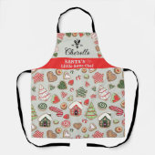 Tablier Père Noël Little Sous Chef Apron (Recto)