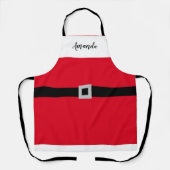Tablier Père Noël Mme Claus Apron (Recto)