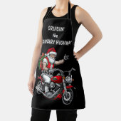 Tablier Père Noël motard (Insitu)